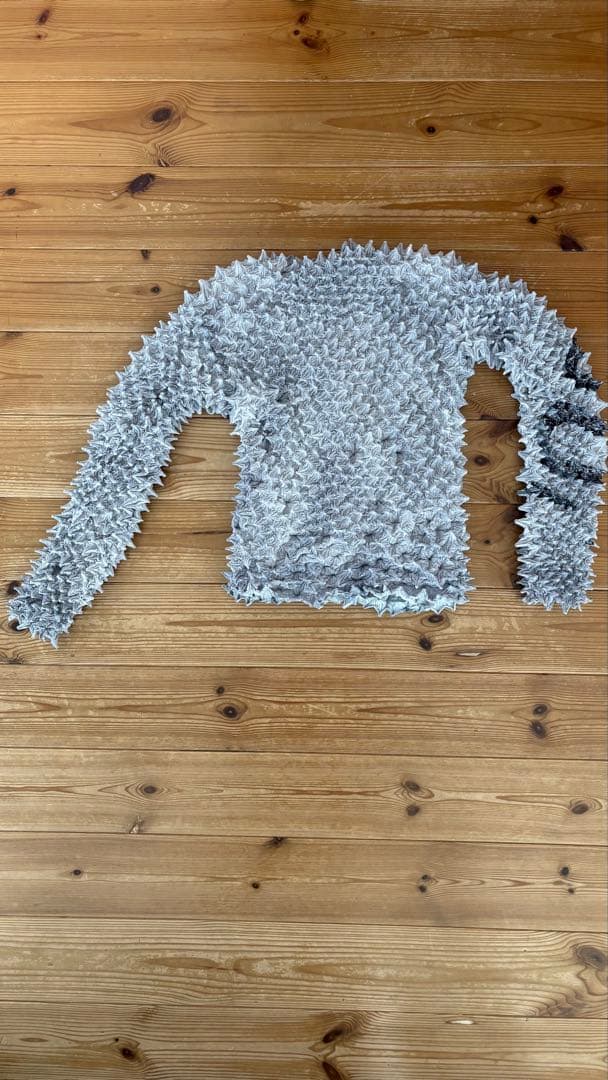 MASU POPCORN SHIRT ポップコーン サイズ48 グレー