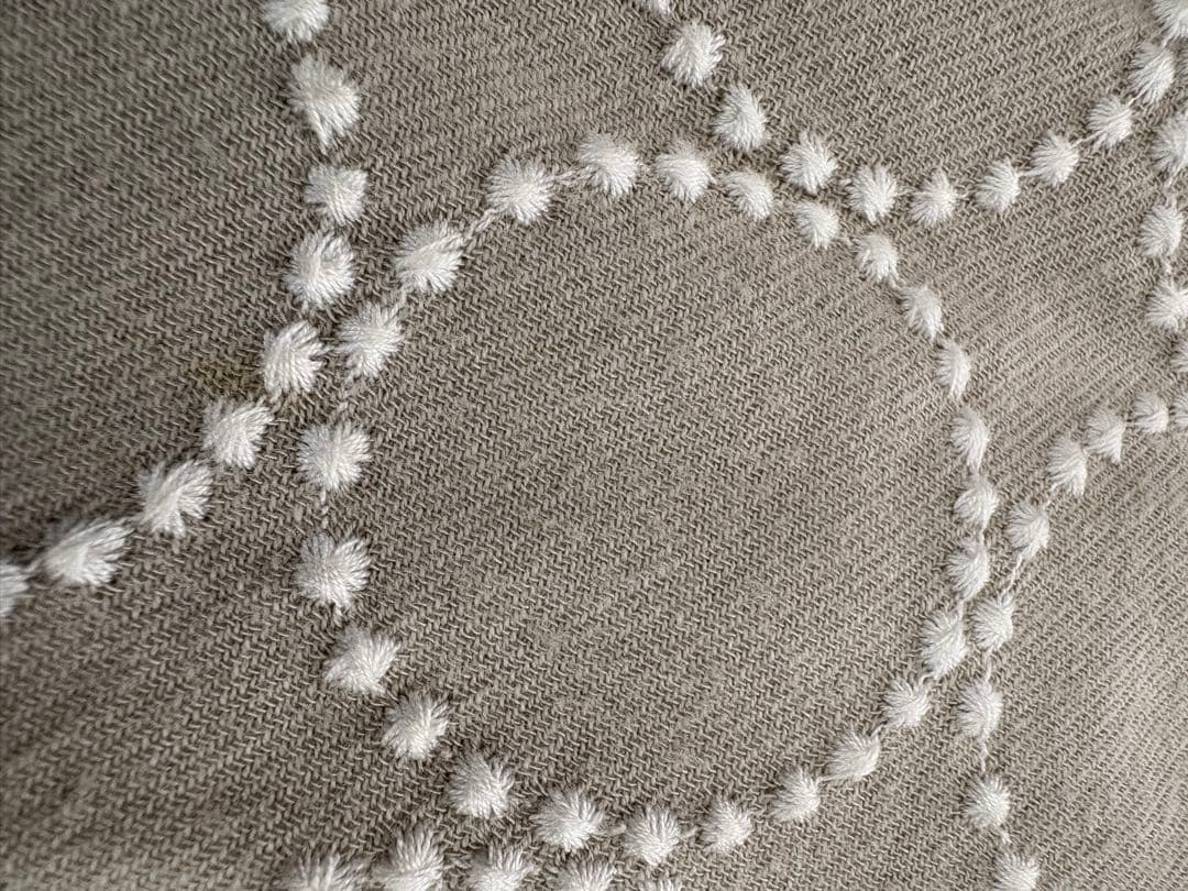 minä ベージュタンバリン台形スカート