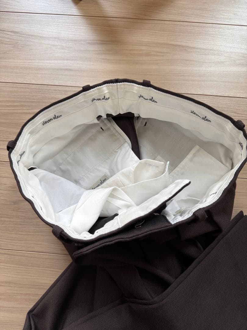 【美品】Steven Alan セットアップ タグ付　ダークブラウン
