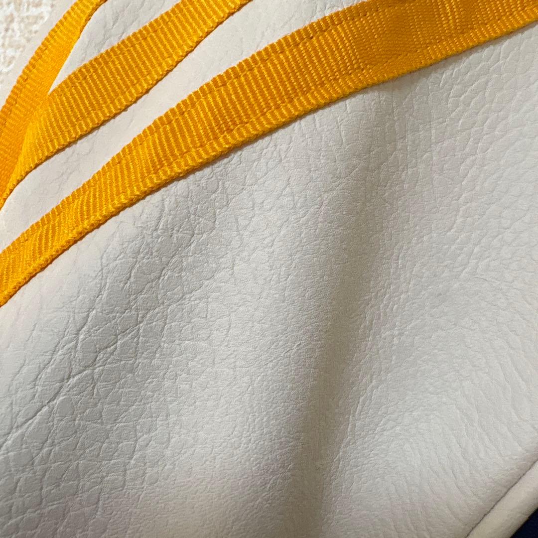 アディダス　ボンバージャケット　XL スタジャン　青　白美　黄色　美品