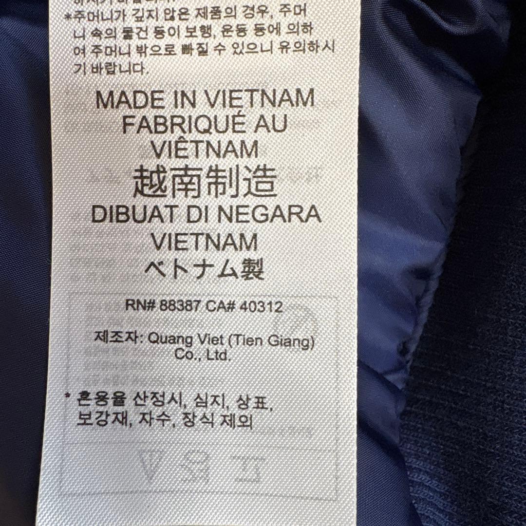 アディダス　ボンバージャケット　XL スタジャン　青　白美　黄色　美品