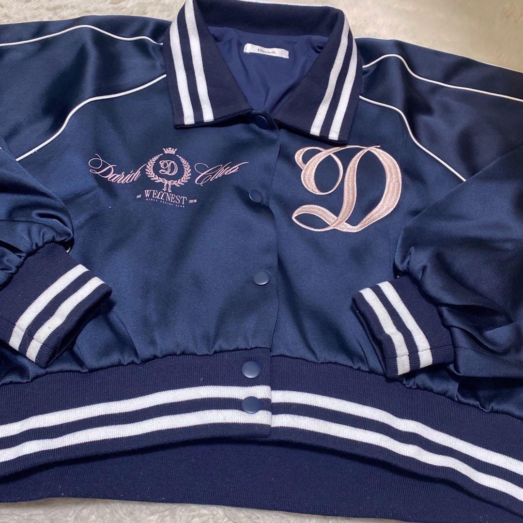 ダーリッチ スタジャンdarichスカジャン　Darich Clubアウター　F