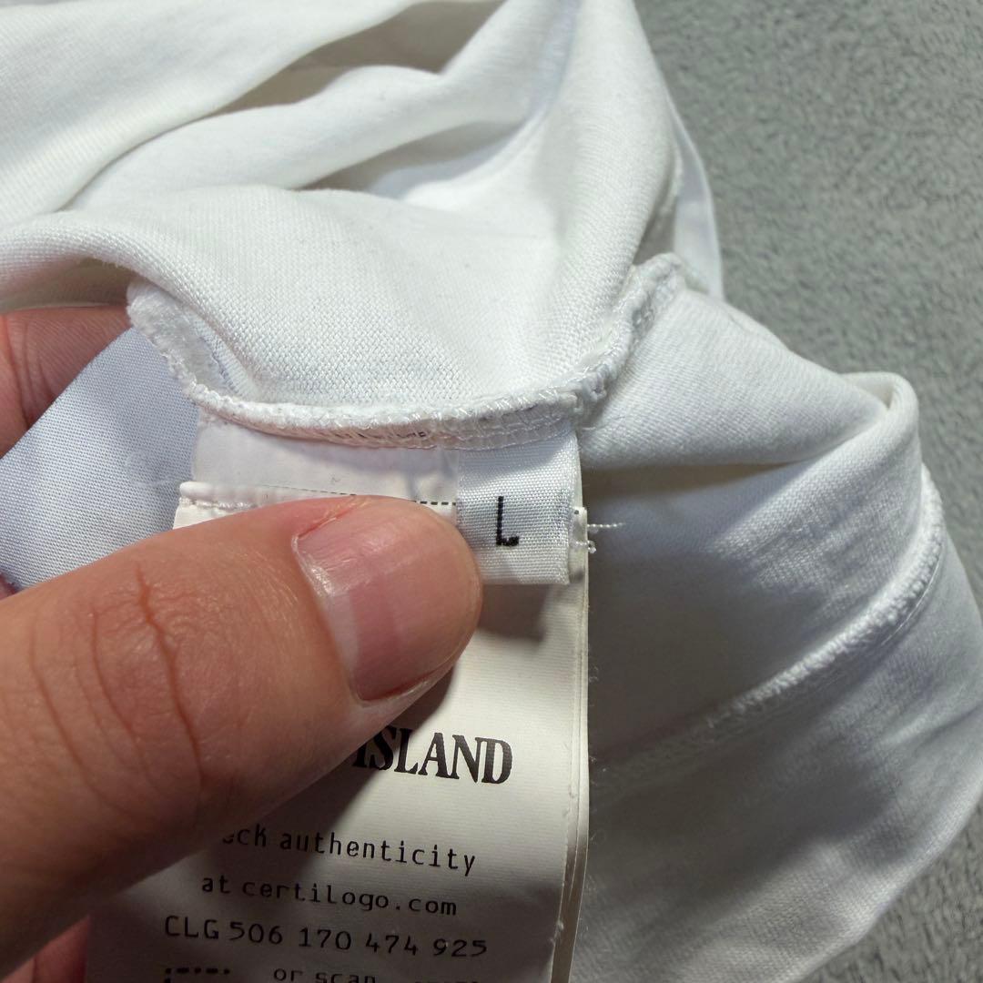 ストーンアイランド　厚手　ロンT 791563750 Lサイズ