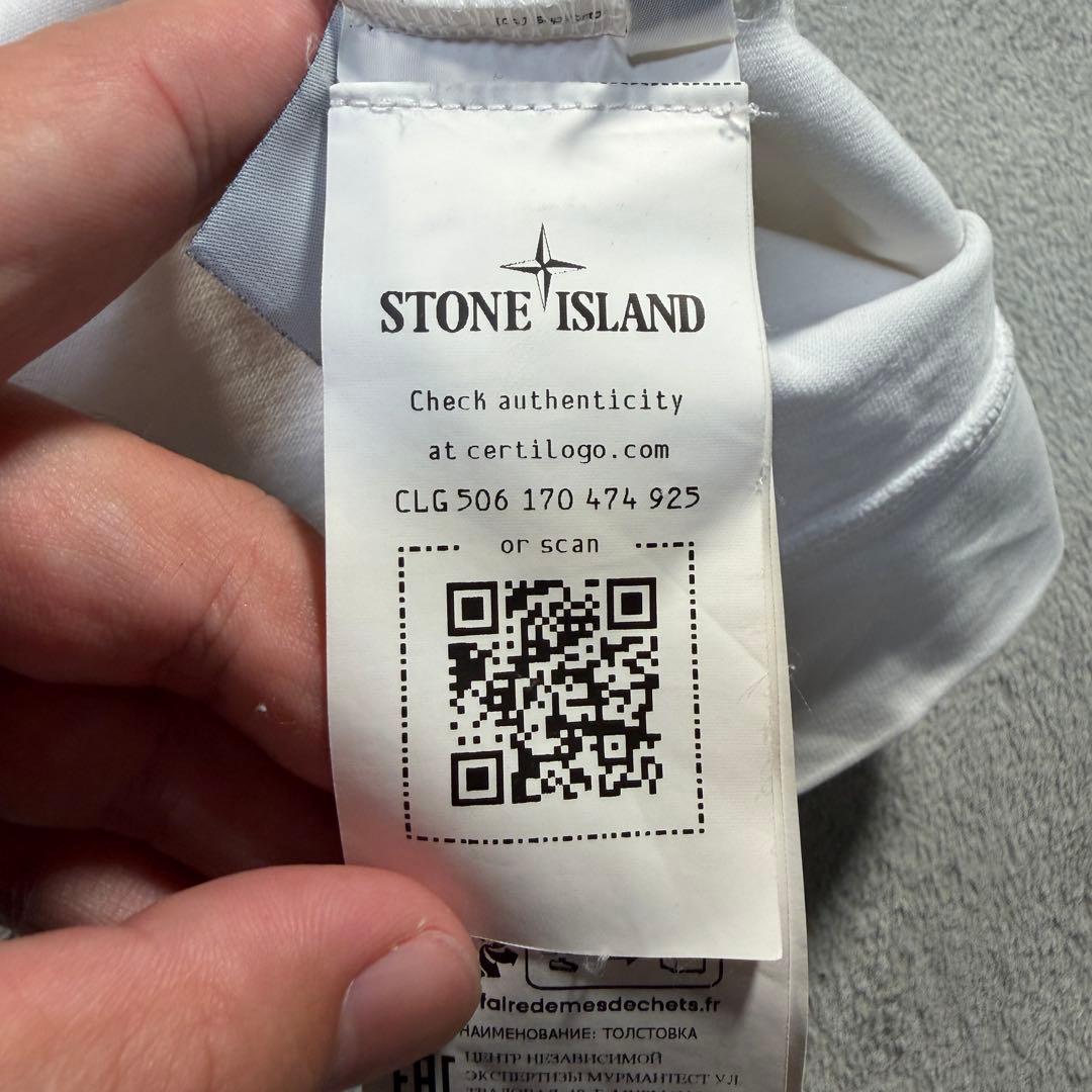 ストーンアイランド　厚手　ロンT 791563750 Lサイズ