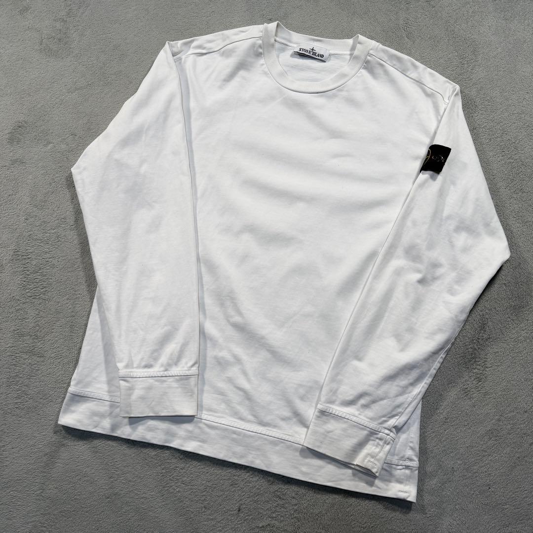 ストーンアイランド　厚手　ロンT 791563750 Lサイズ