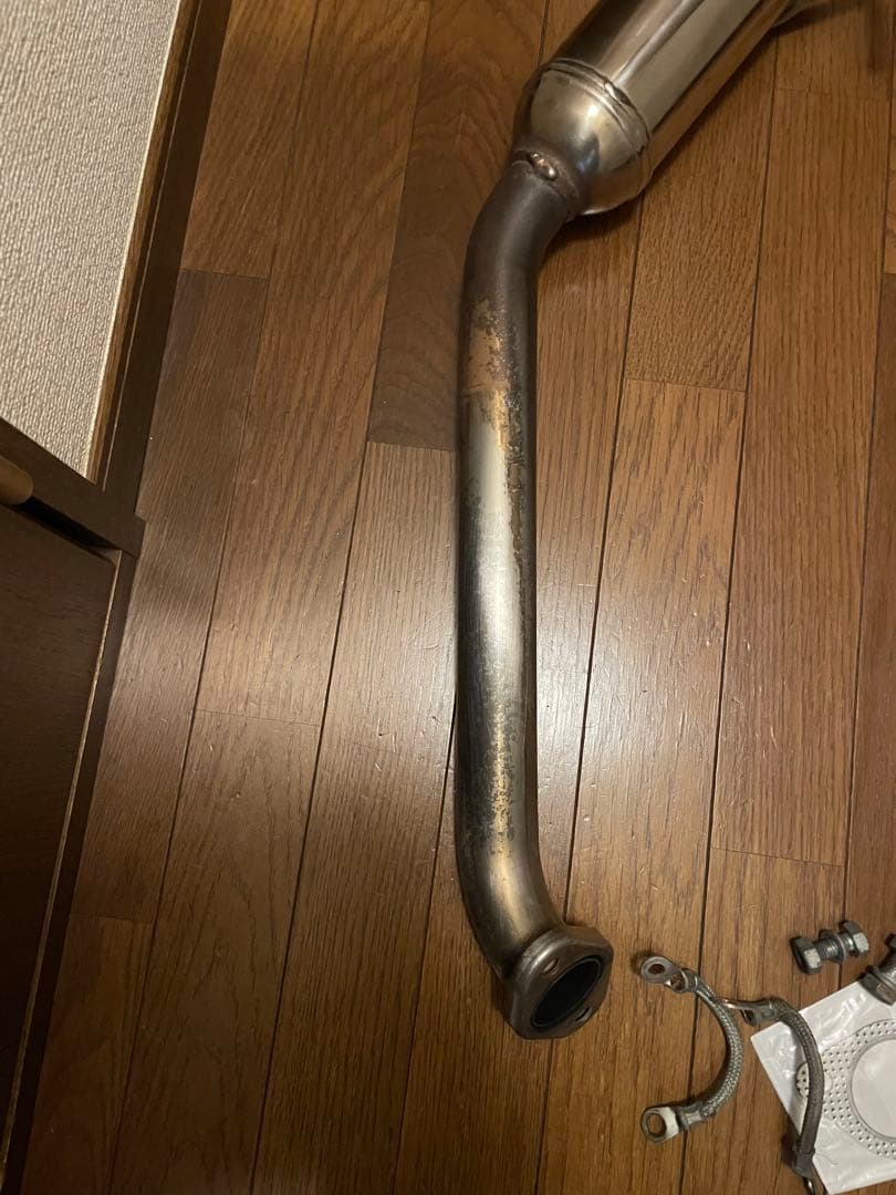 ジムニーjb23タニグチ　コンペティションマフラーⅢアース線付き