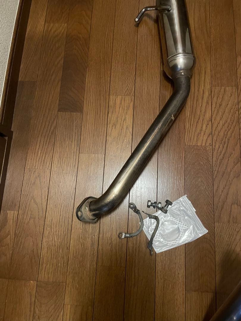 ジムニーjb23タニグチ　コンペティションマフラーⅢアース線付き