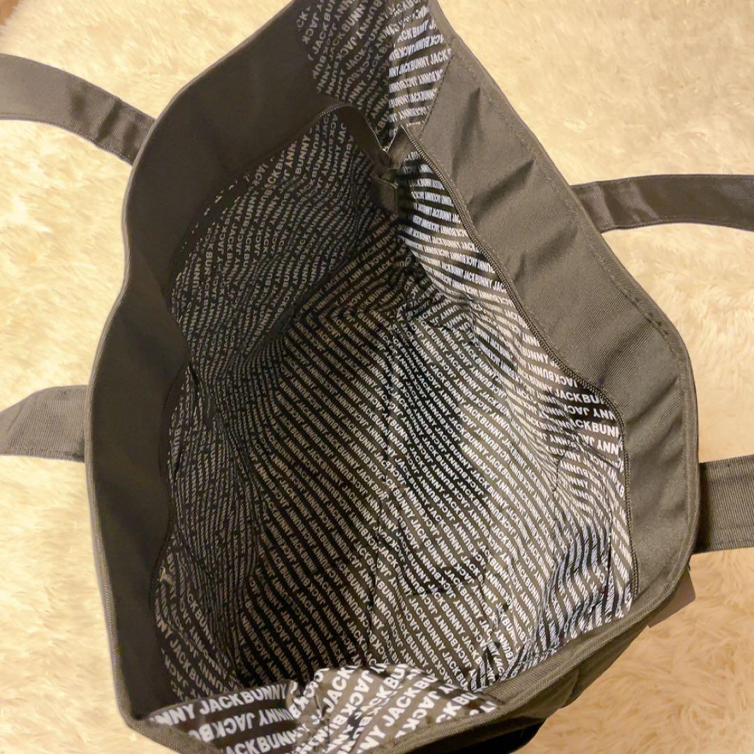 タグ付新品未使用　JACKBUNNYジャックバニー　ゴルフバッグ　ストラップ　黒