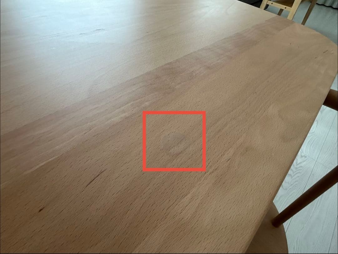 【kanamaru】MUJI 無印良品 ブナ材テーブル 150cm