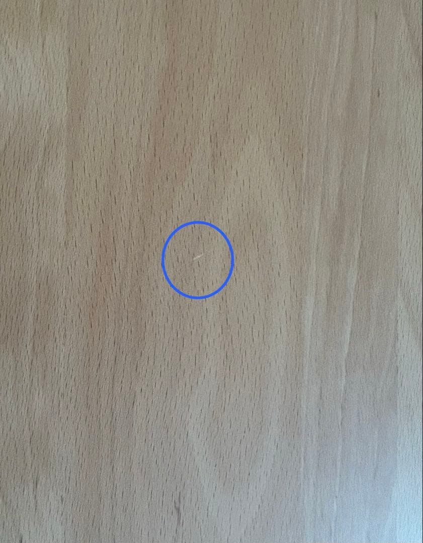 【kanamaru】MUJI 無印良品 ブナ材テーブル 150cm