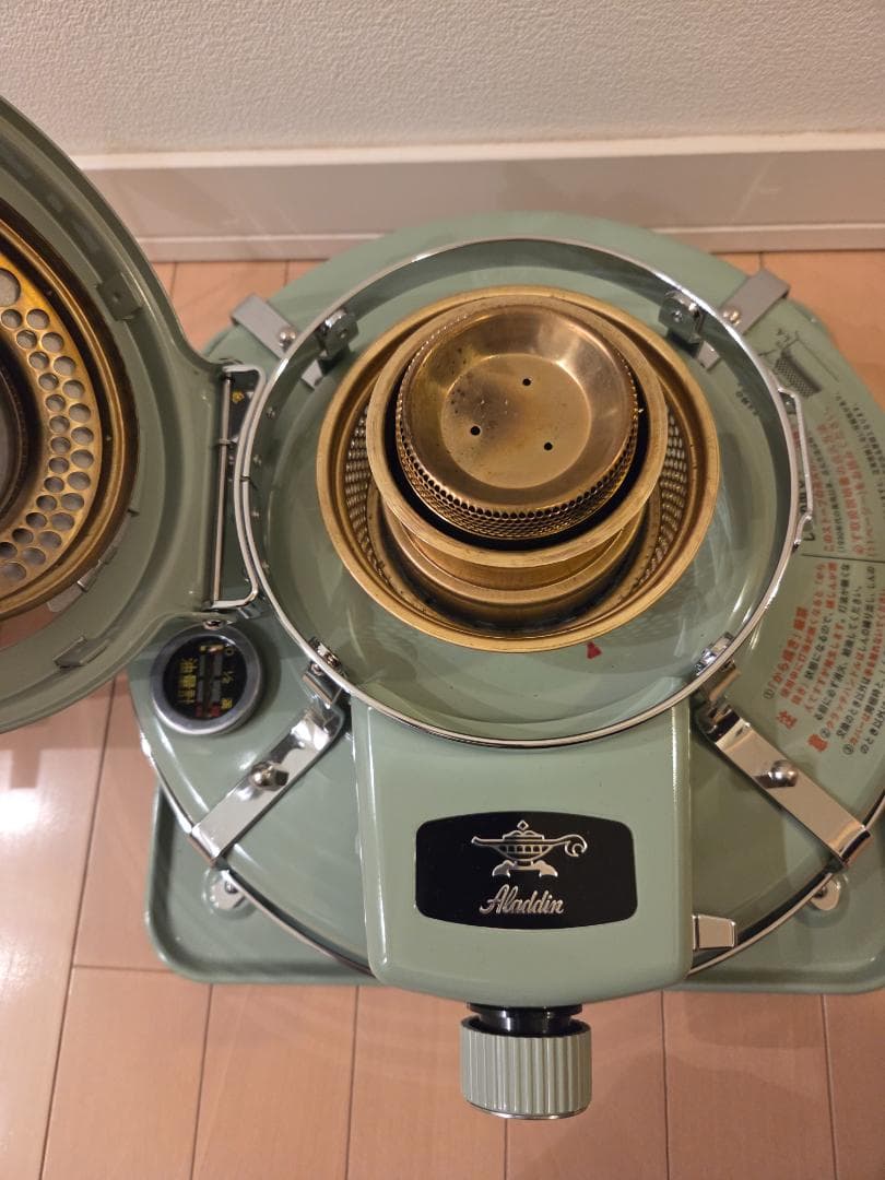極美品アラジンブルーフレームヒーター　ALADDIN ストーブ