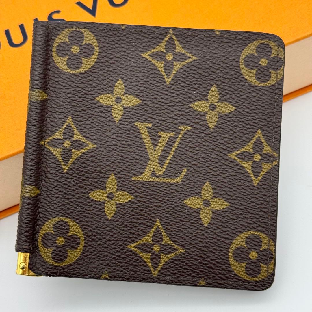 ルイヴィトン マネークリップ モノグラム ポルトフォイユ パンス 財布 札入れ