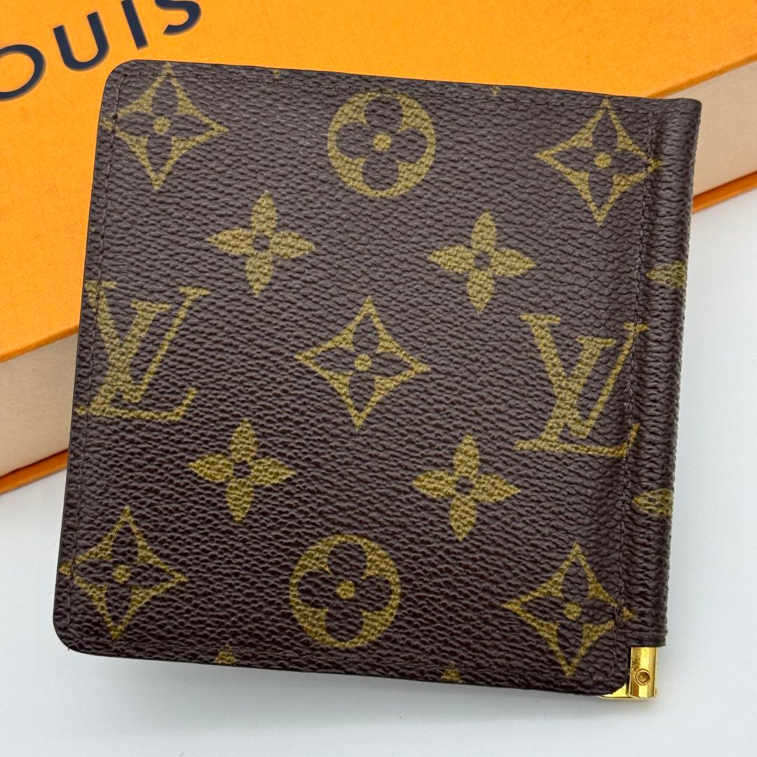 ルイヴィトン マネークリップ モノグラム ポルトフォイユ パンス 財布 札入れ