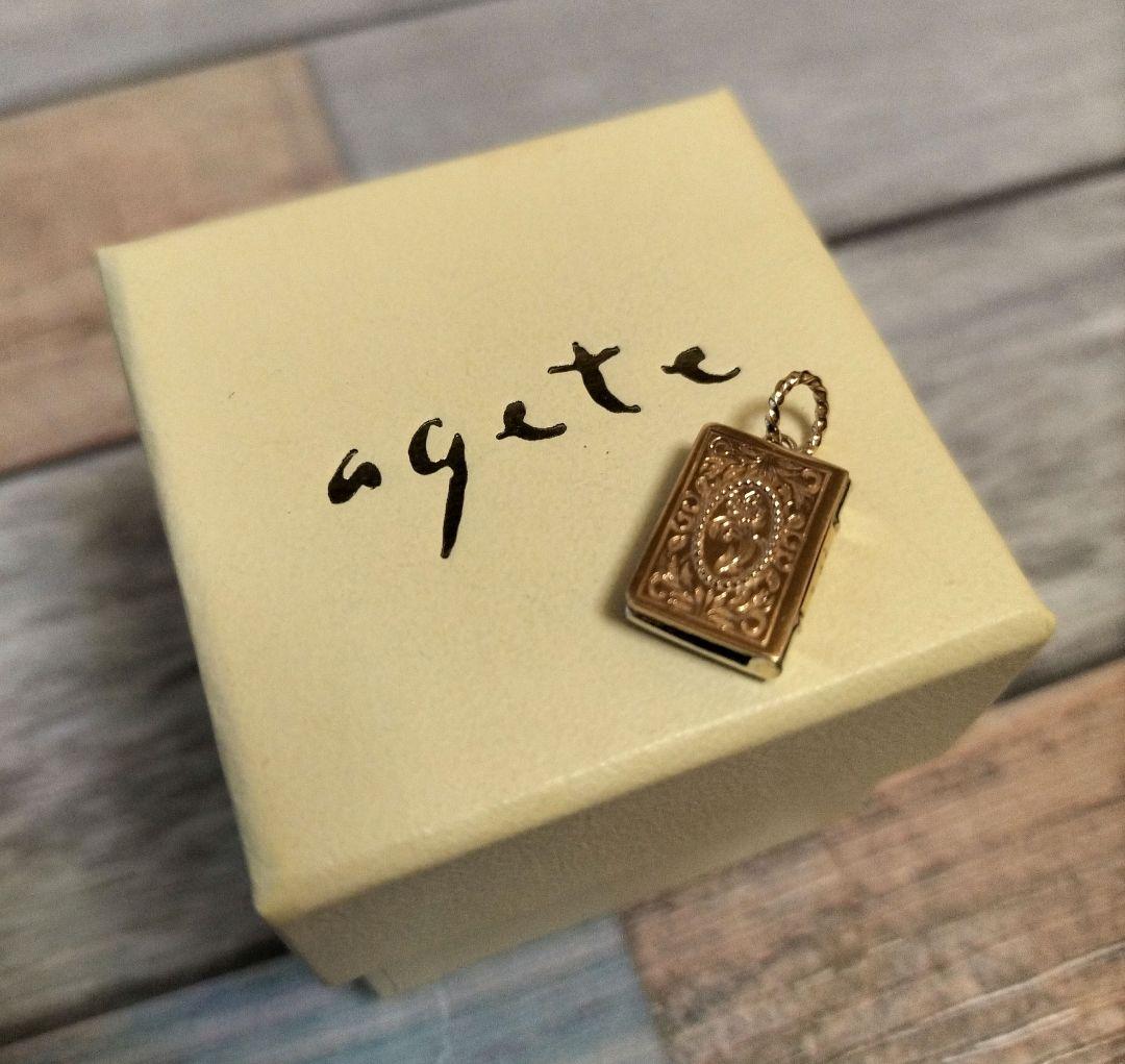 ●今月までの出品●agete【アガット】シルバー・K10ロケットチャーム