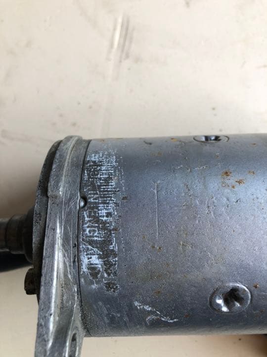 ロータスセブンS2のセルスターター