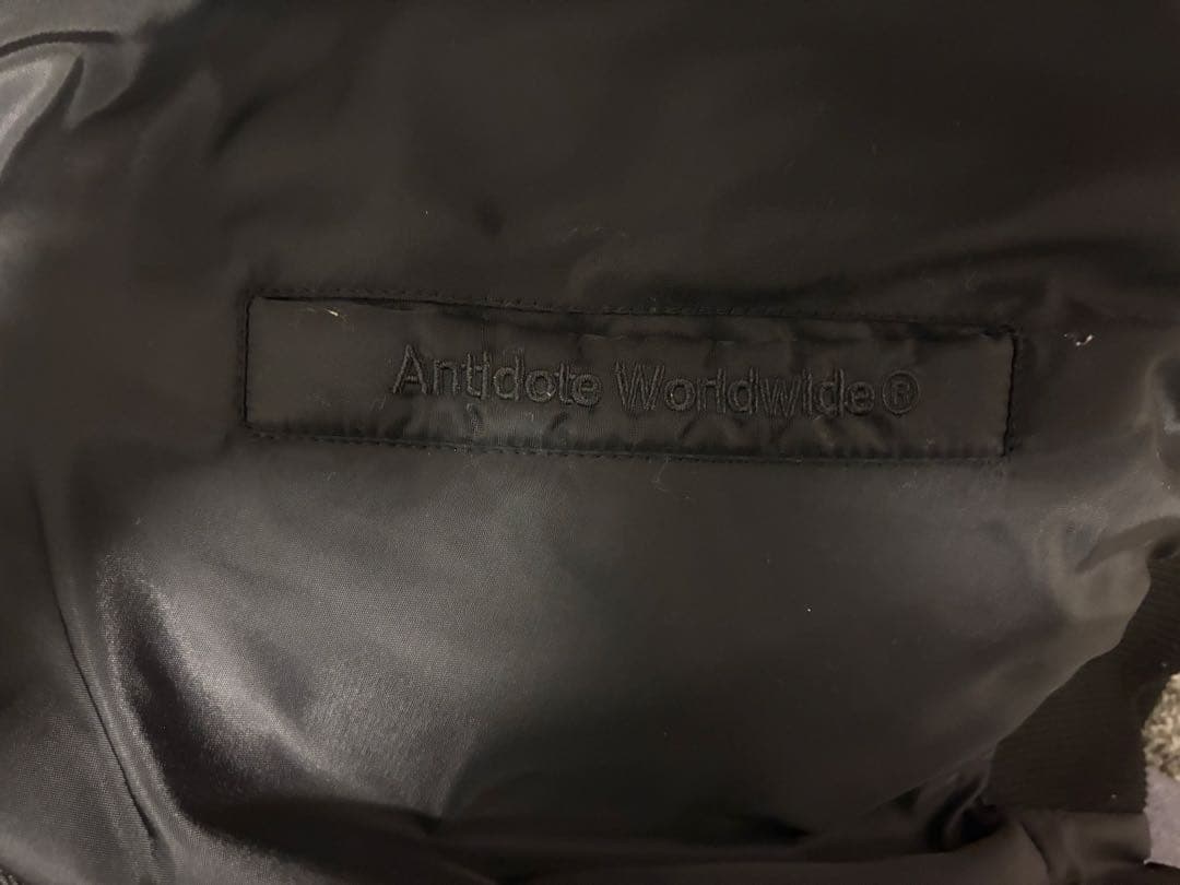 Antidote Worldwide MA-1ジャケット ブラック