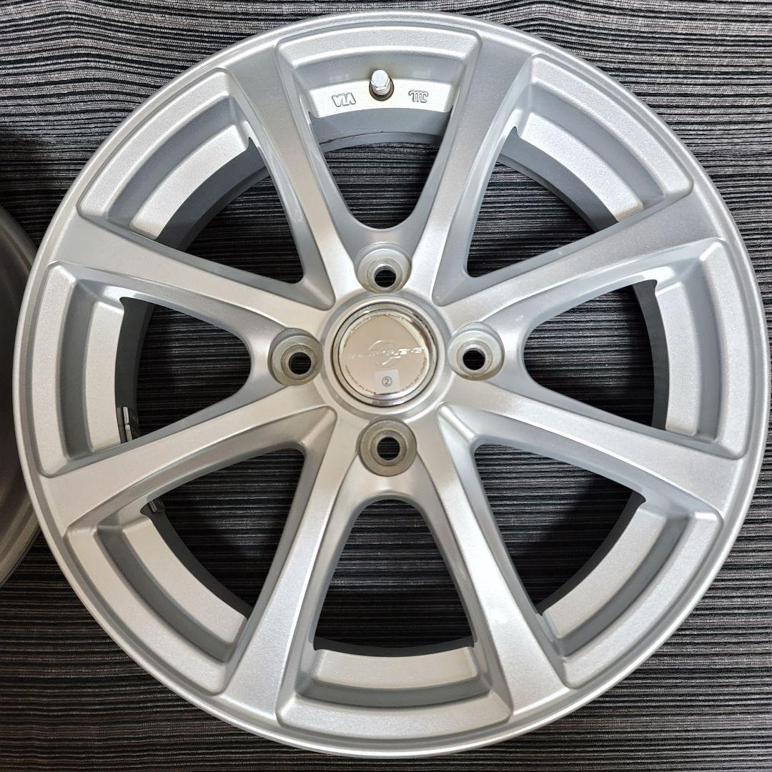 【セット購入必須①】N-BOXなど球面ナット専用の15インチアルミ　2本／4本