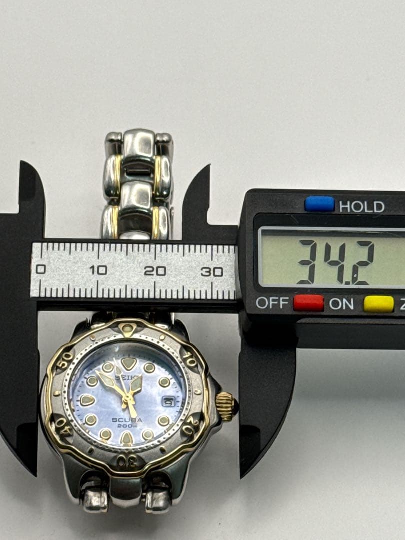 SEIKO SCUBA 7N85-0070 200m ダイバー クォーツ 稼動