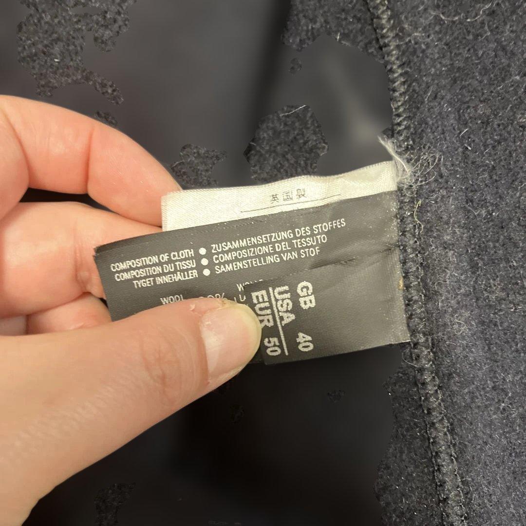 専用　　Gloverall イングランド製　メンズダッフルコート　ネイビー　XL