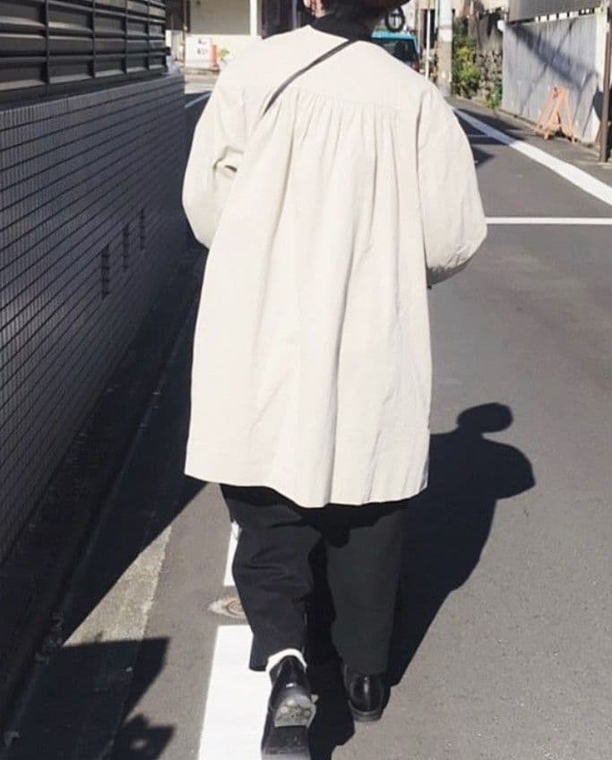 arts&science　Back gather jacket