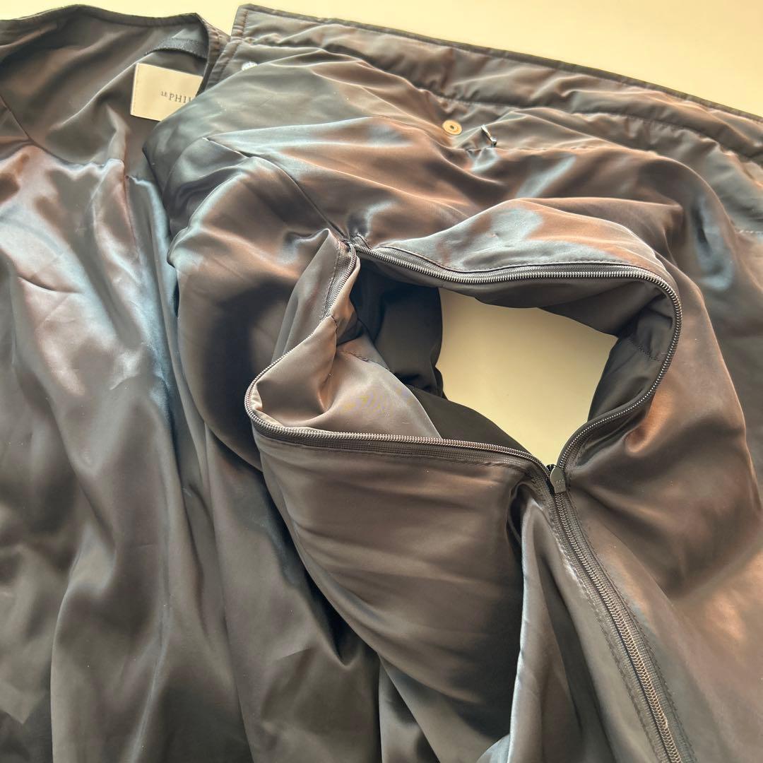 う〜 LE PHILルフィル キルティングポンチョコート