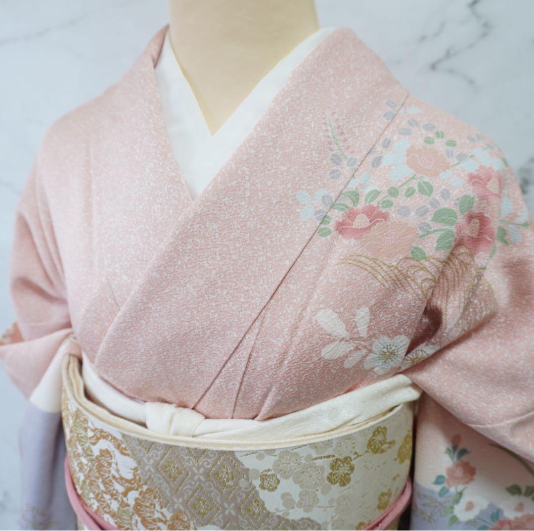 訪問着 フルセットa467E 七五三　入学式　お宮参り　結婚式　裄丈69