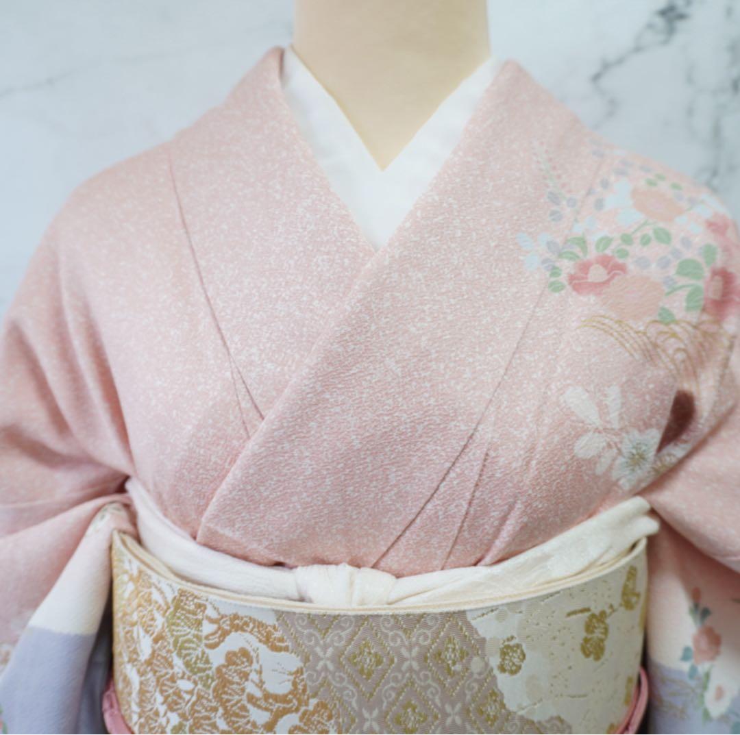 訪問着 フルセットa467E 七五三　入学式　お宮参り　結婚式　裄丈69