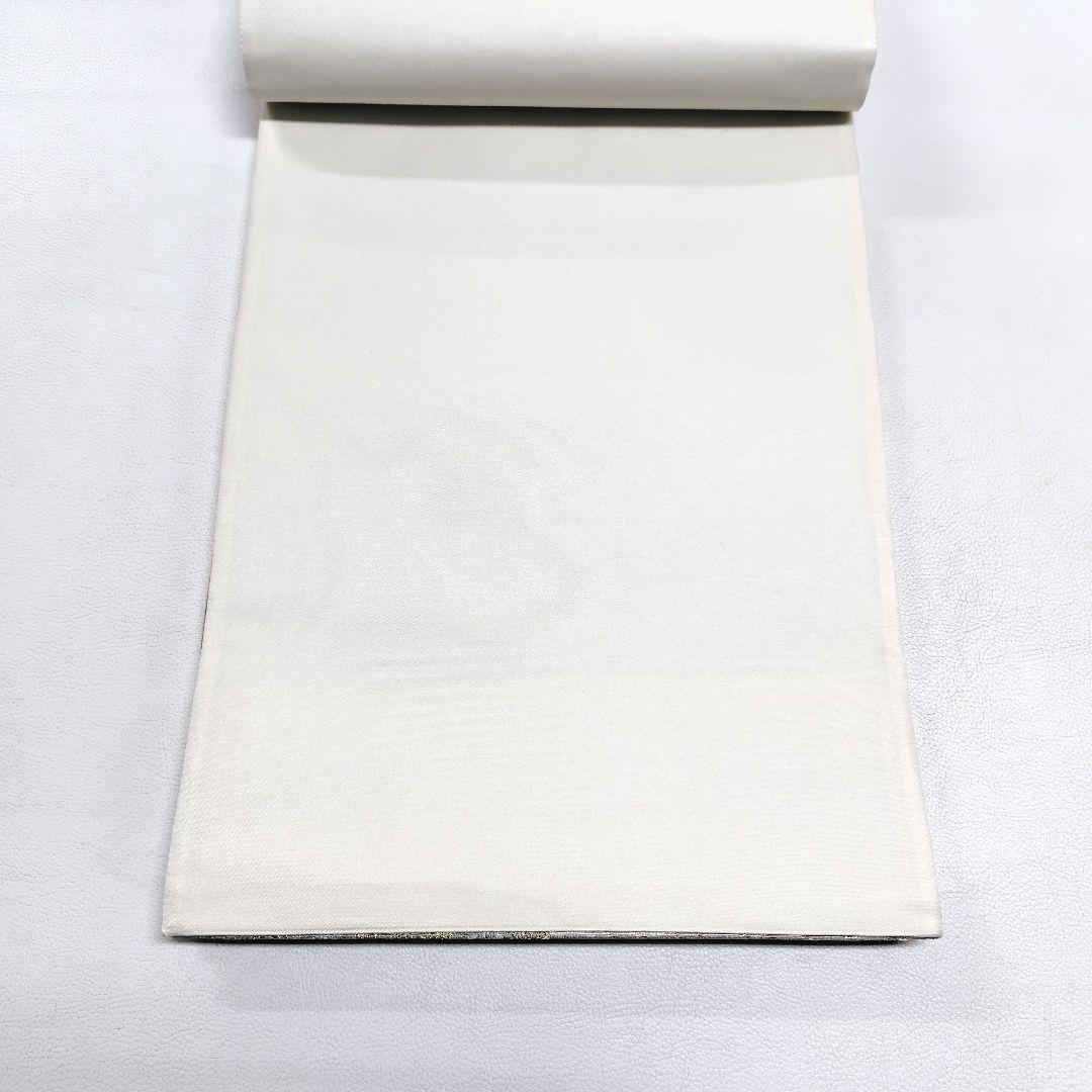 専用帯5771 4803 二点セット●高級 正絹 六通 袋帯 華文 花文 七宝