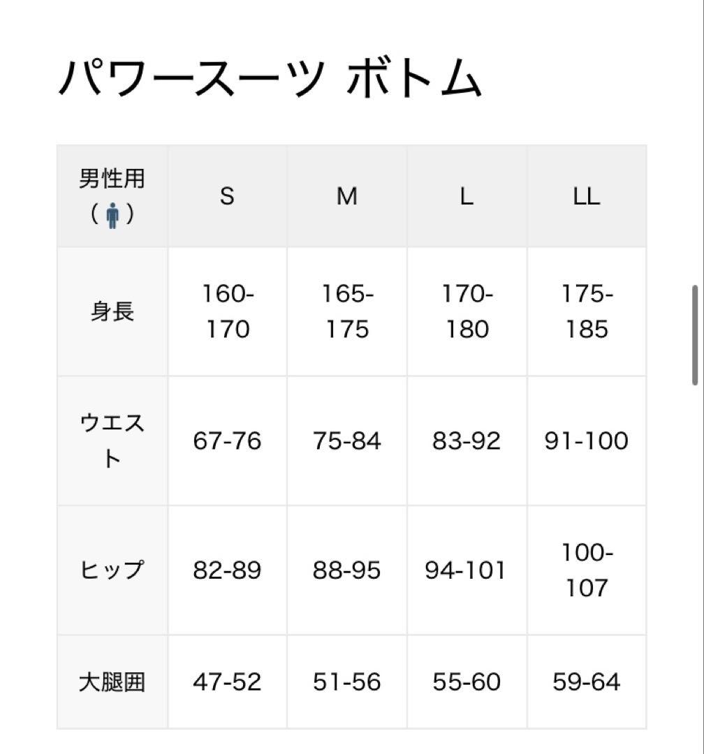 極美品 SIXPAD パワースーツ メンズ トップ&ボトムセットLLサイズ