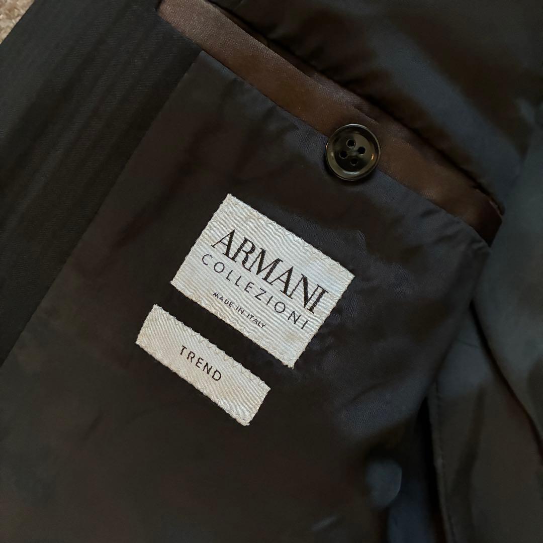 ARMANICOLLEZIONI 最高級SUPER 150'S ウール2Bスーツ