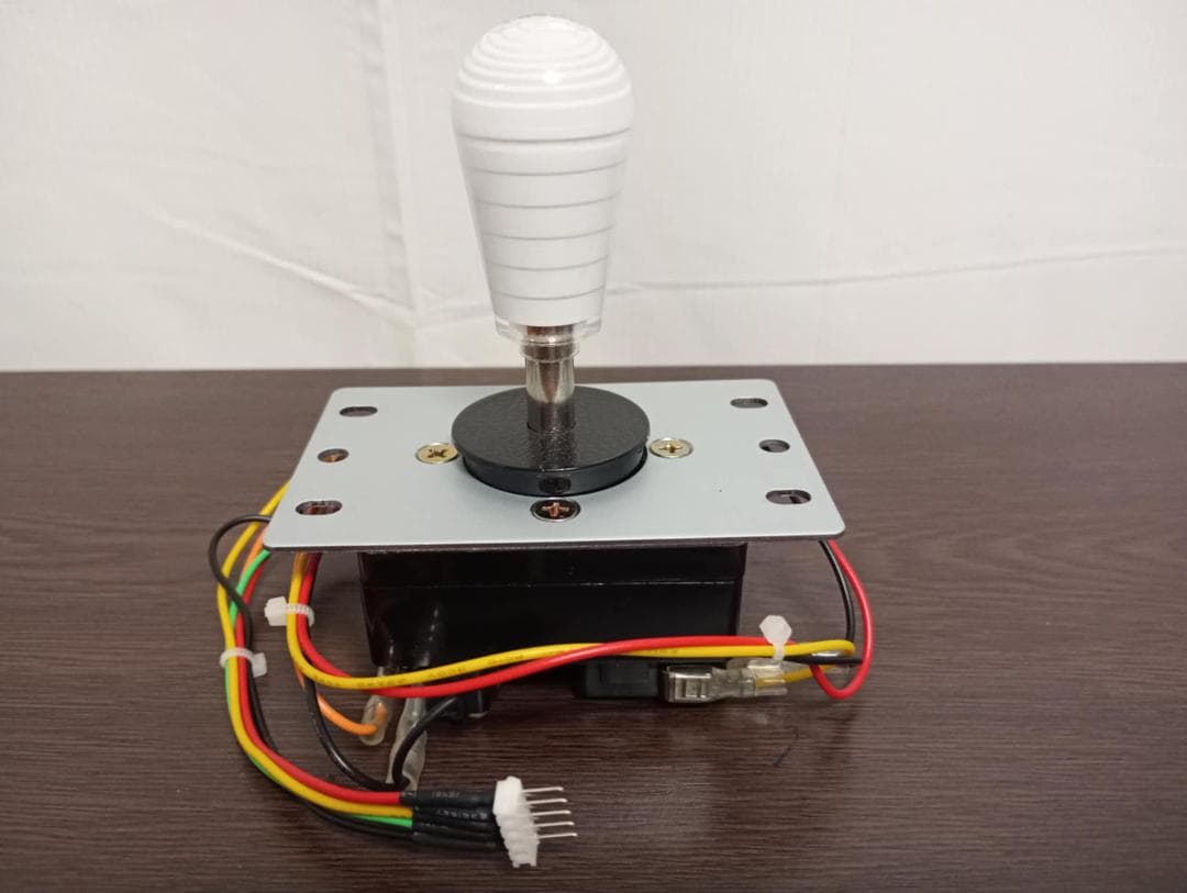 プロ仕様アケコン クラウン/サムドクサ ホワイト 韓国レバーCROWN レバー