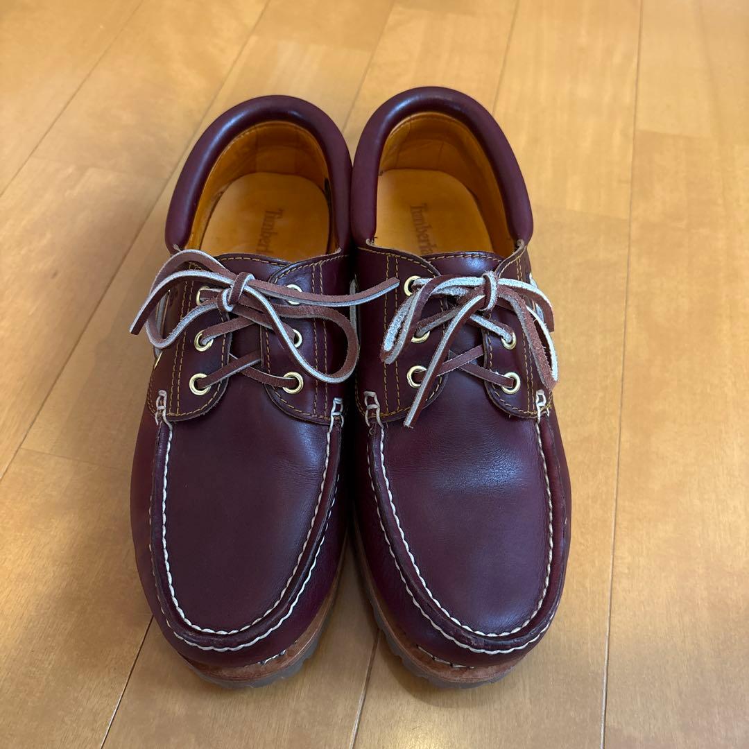 Timberland 3-Eye Classic Lug バーガンディ