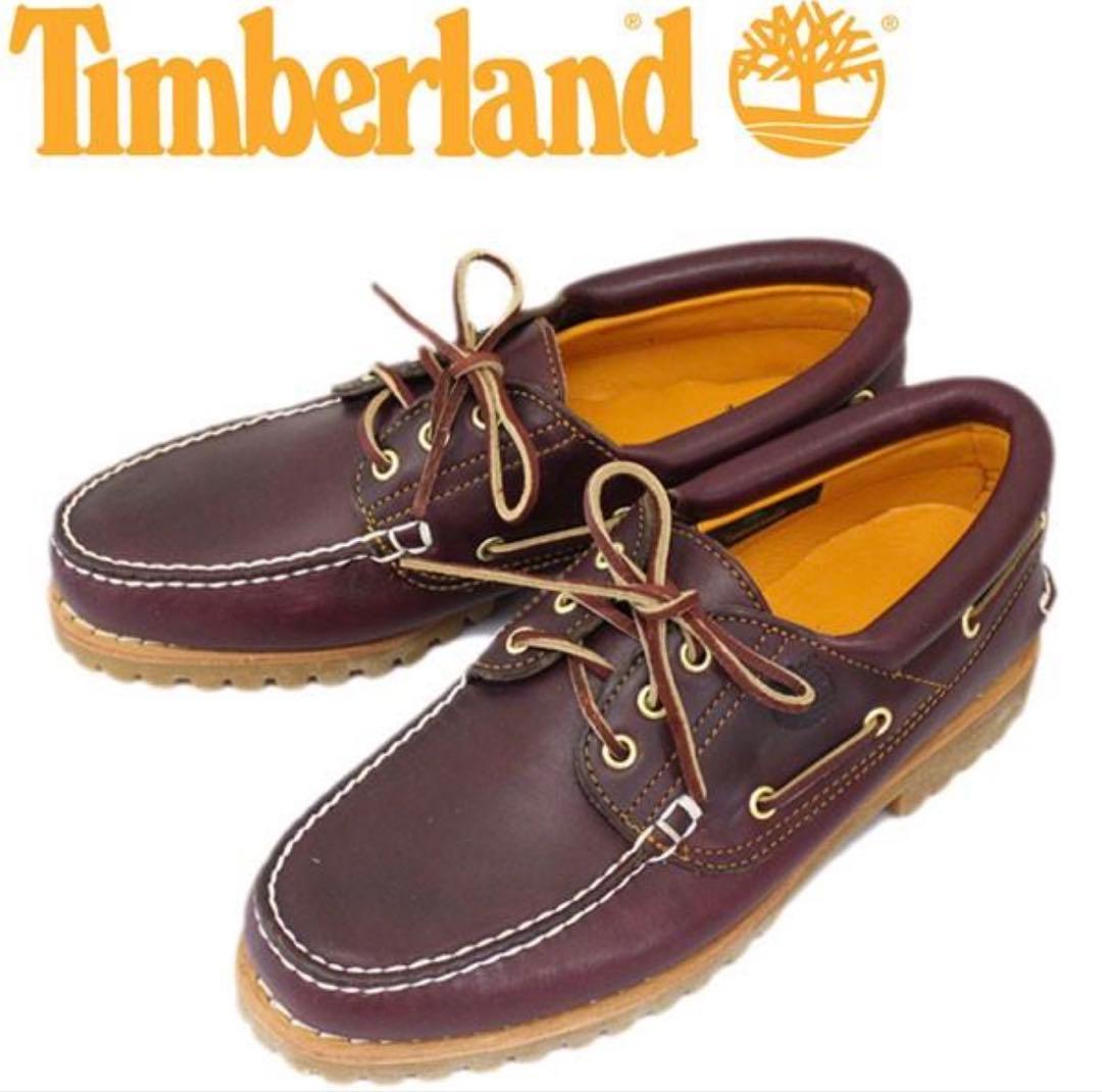 Timberland 3-Eye Classic Lug バーガンディ