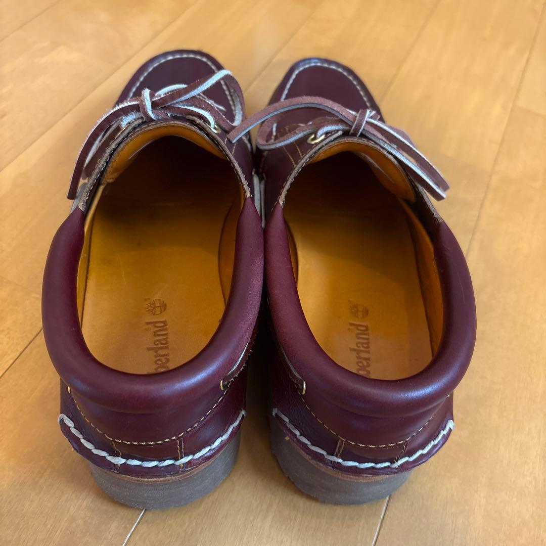 Timberland 3-Eye Classic Lug バーガンディ