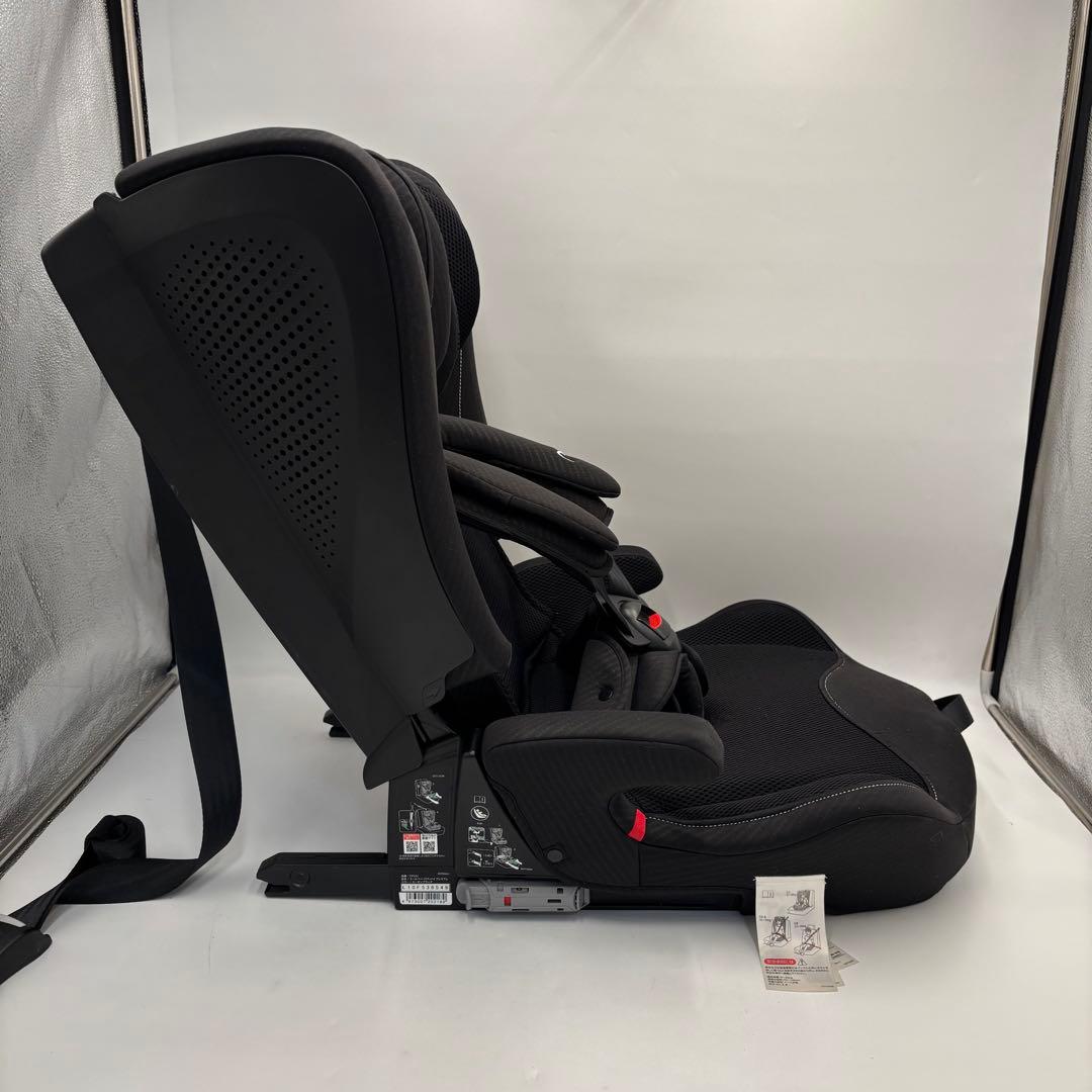 極美品　エールベベ　パパット2プレミアム ジュニアシート　ISOFIX