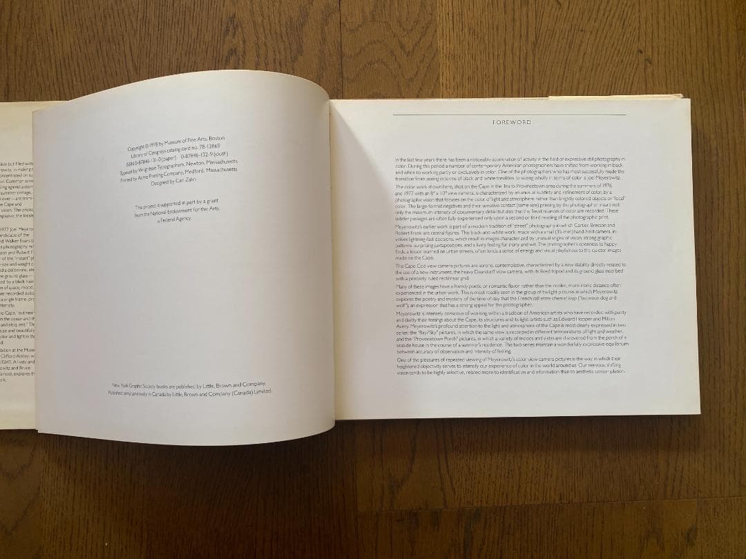 Joel Meyerowitz「Cape Light」ジョエル・マイヤーウィッツ