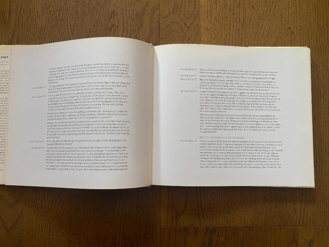 Joel Meyerowitz「Cape Light」ジョエル・マイヤーウィッツ