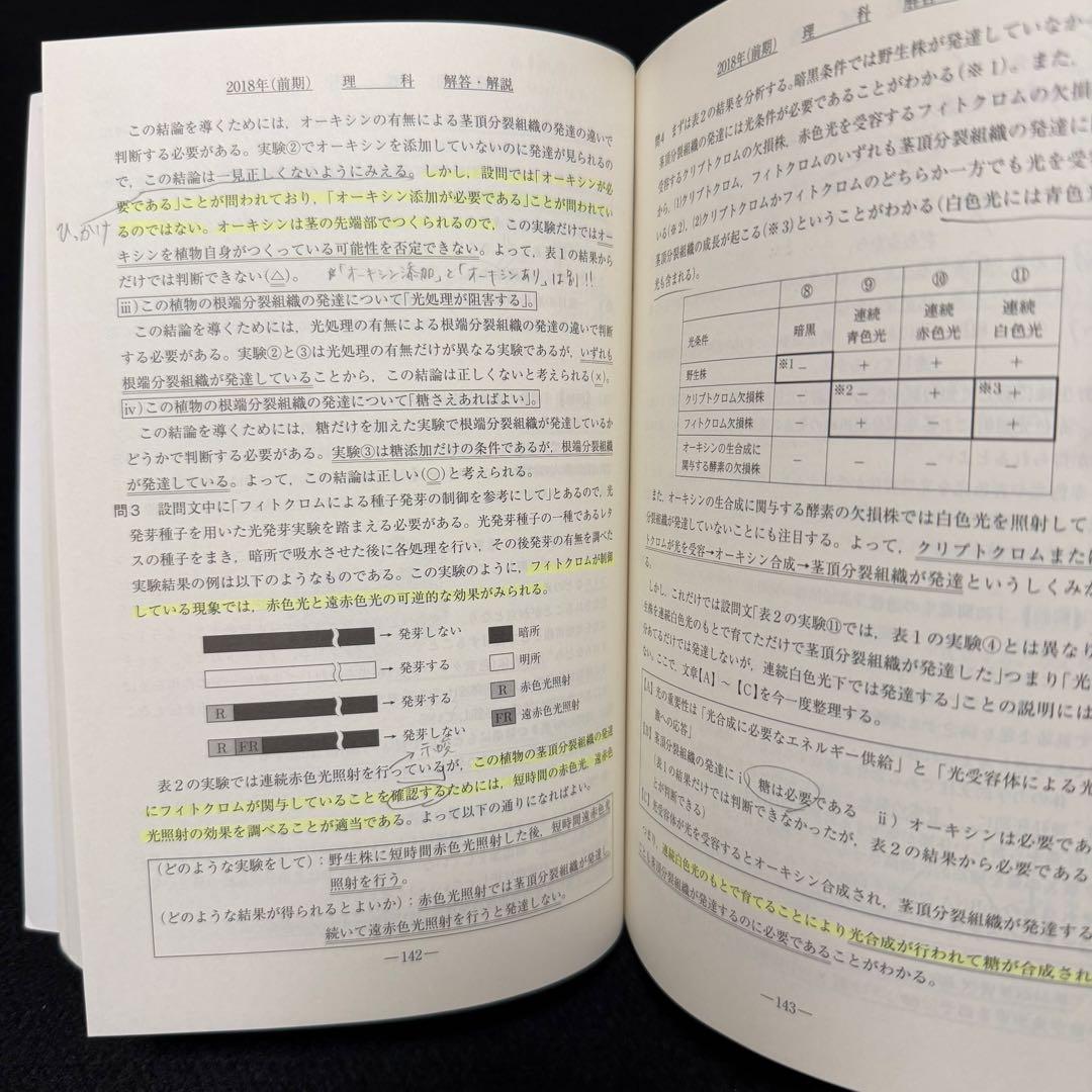 青本　大阪大学　理系　前期日程　2008年～2022年 15年分　駿台予備学校