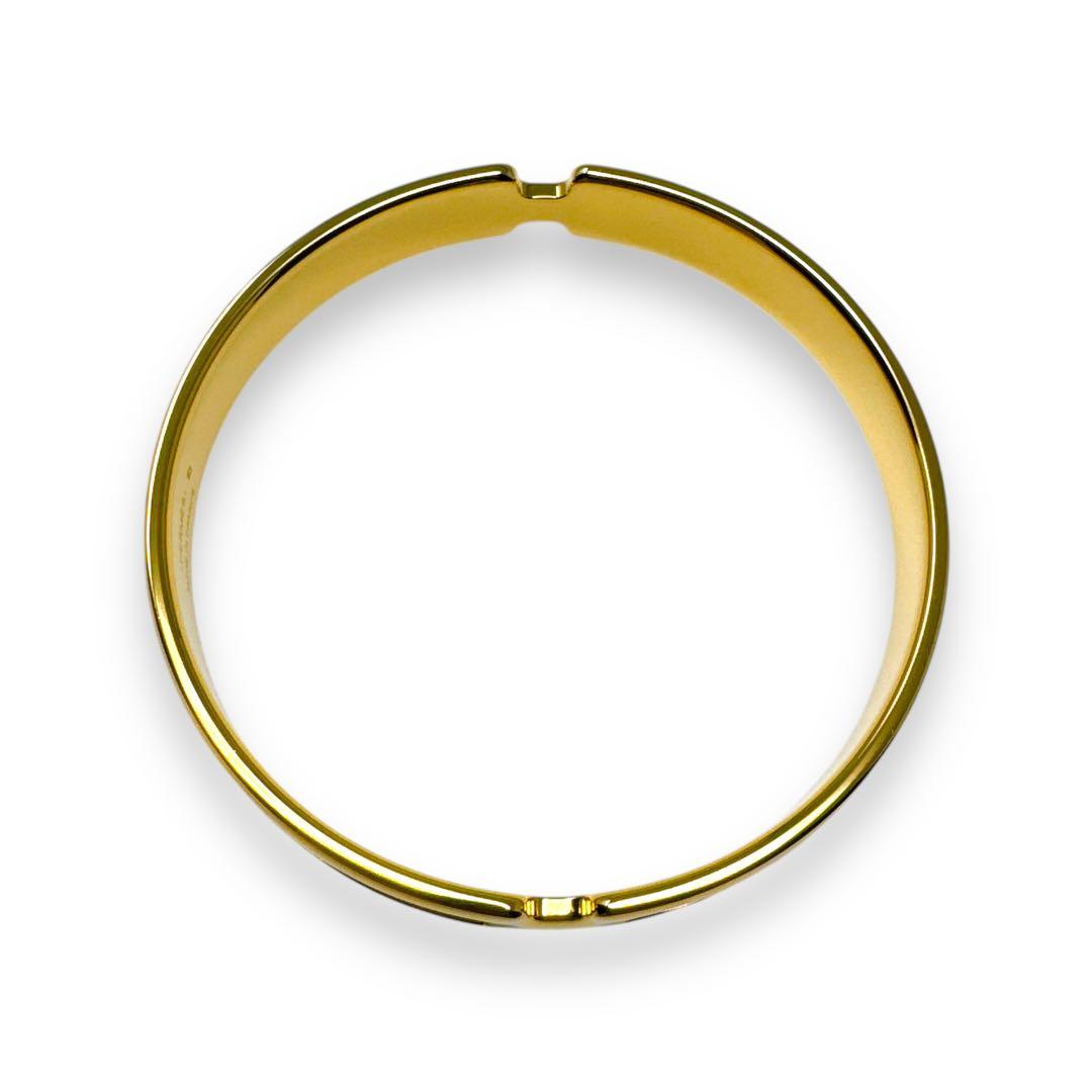 エルメス HERMES バングル オランプ ゴールド アイボリー ナタ ブランド