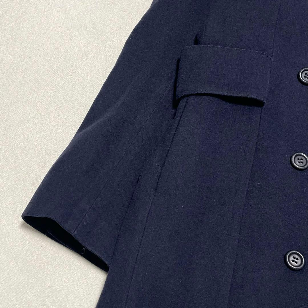 49AV ジュンコシマダ 着丈116cm ダブルロングチェスターコート カシミヤ