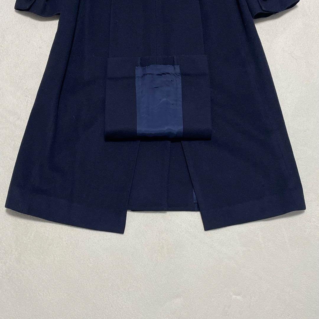 49AV ジュンコシマダ 着丈116cm ダブルロングチェスターコート カシミヤ