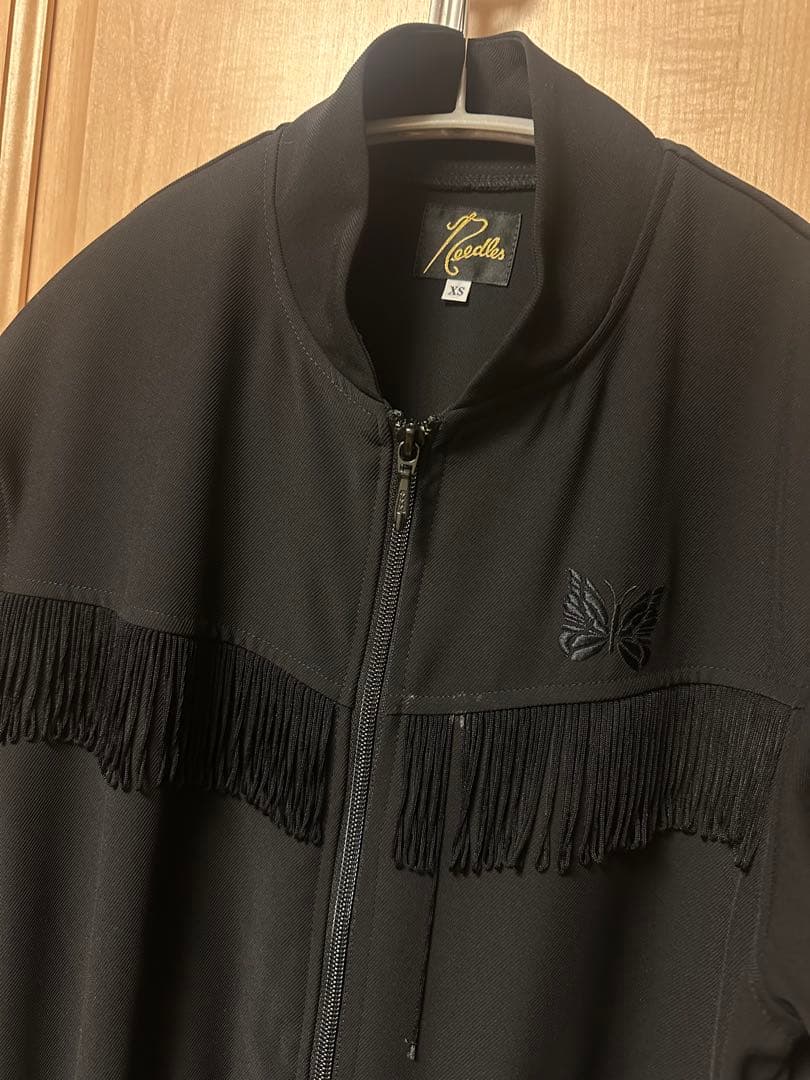 CITYSHOP NEEDLES ジャンプスーツ 黒 フリンジ