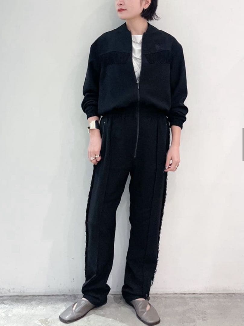 CITYSHOP NEEDLES ジャンプスーツ 黒 フリンジ