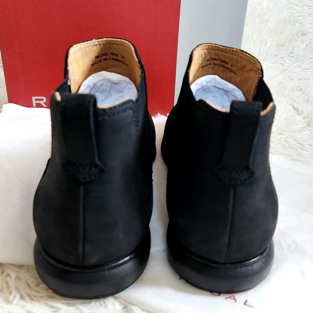 ✨新品✨REGAL リーガル サイドゴアブーツ ブラック スエード