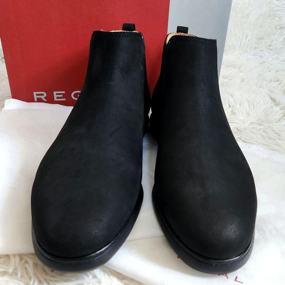 ✨新品✨REGAL リーガル サイドゴアブーツ ブラック スエード