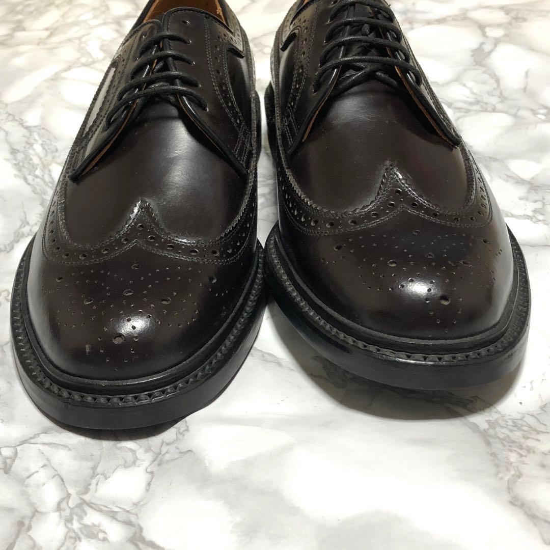 極美品✨️ REGAL ウイングチップ レザー 本革 メダリオン 26cm