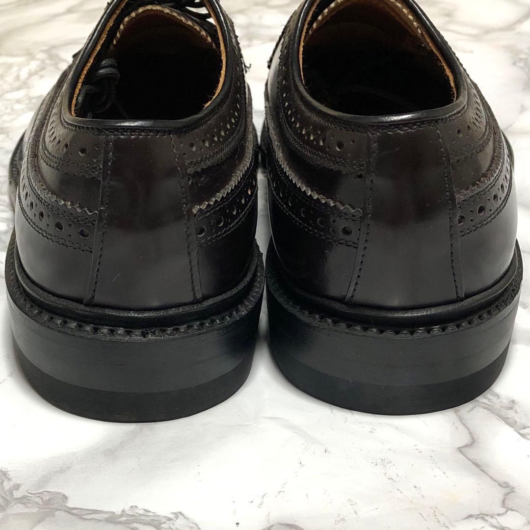 極美品✨️ REGAL ウイングチップ レザー 本革 メダリオン 26cm