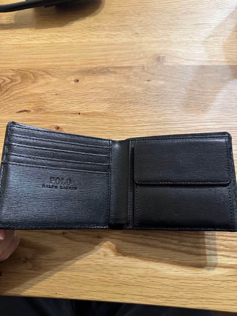 Polo Ralph Lauren 二つ折り財布 ブラック