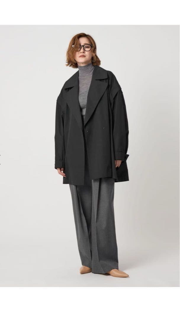 ＜conte＞ ミリタリー 2WAY ショートコート ユナイテッドアローズ