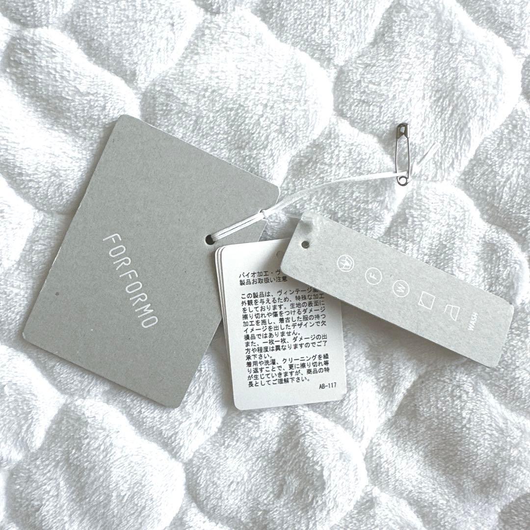 【美品】FORFORMO フォルフォルモ ハイストレッチ デニム ジャケット
